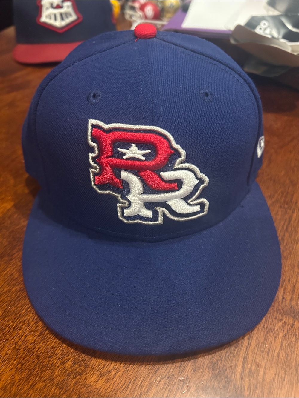 Round Rock Express New Era 59Fifty Royal Blue Game Baseball Cap 6 7/8